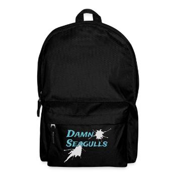 Damn Seagulls Funny Sailor Captain Saying - Backpack - black - Front