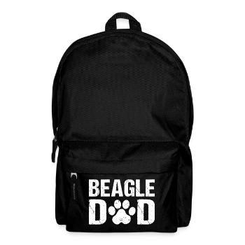 Beagle Dad Beagle Dogs - Backpack - black - Front