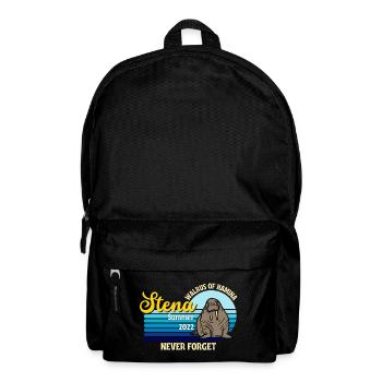 Hamina walrus Stena Summer 2022 never forget - Backpack - black - Front