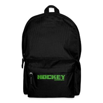 Field hockey Hockey artificial turf for hockey players - Backpack - black - Front