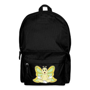 Schmetterling Yoga Fitness Meditation - Rucksack - Schwarz - Vorne