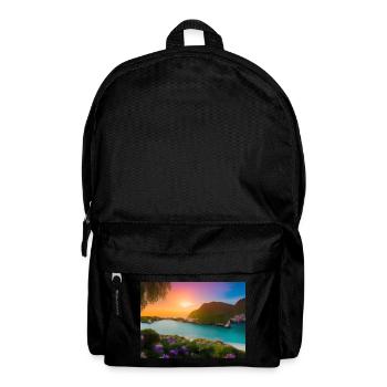 Love of Nature - Sunset - Backpack - black - Front