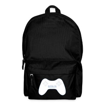 Level 18 Komplettes neonblaues GamePad - Rucksack - Schwarz - Vorne