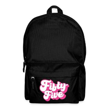 Fifty-five 55th Birthday Women Her 55 Years Old - Backpack - black - Front