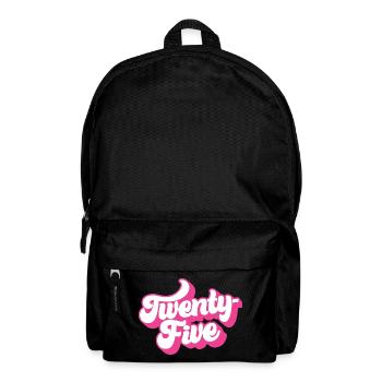 Twenty-Five 25th Birthday For Women 25 Years Old - Backpack - black - Front