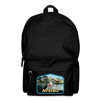 Boot von Moliceiros nach Aveiro, Portugal - Rucksack - Schwarz - Vorne