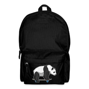Panda Skater Skateboard - Sac à dos - noir - Devant