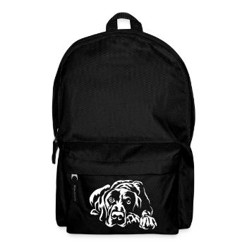 Braque allemand à poil court « Black Edition » - Sac à dos - noir - Devant