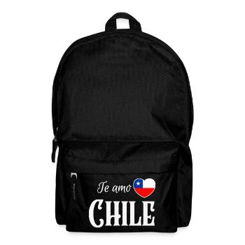J’aime le Chili, fierté chilienne - Sac à dos - noir - Devant