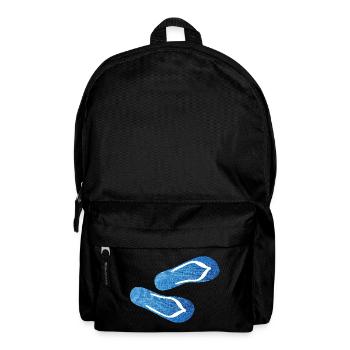 Slippers Jeans Slippers Shoes Flip Flops Camp - Backpack - black - Front