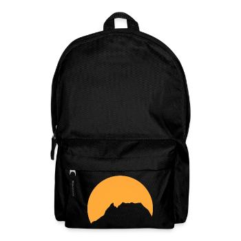Grimming Sunset - Rucksack - Schwarz - Vorne