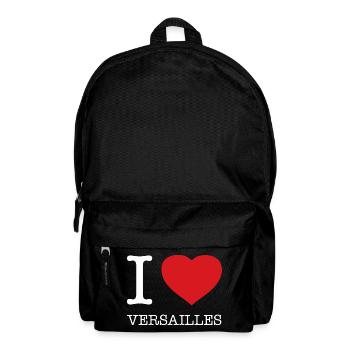 I love Versailles - Rucksack - Schwarz - Vorne