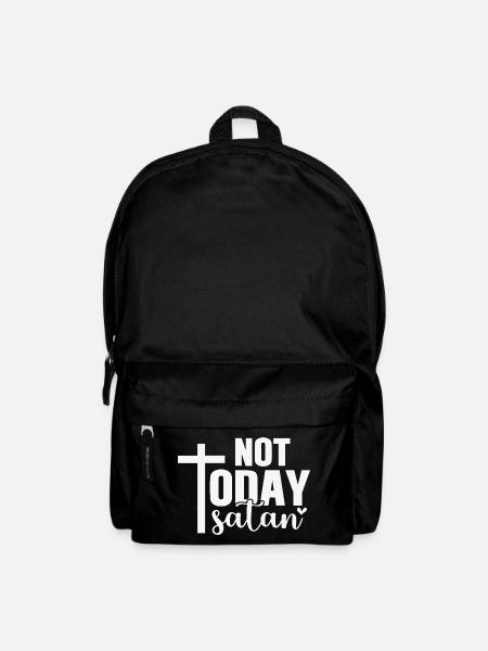 Not Today Satan - Backpack - black
