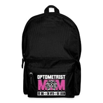Optometrist Mom The Idol The Myth Ophthalmologist - Backpack - black - Front