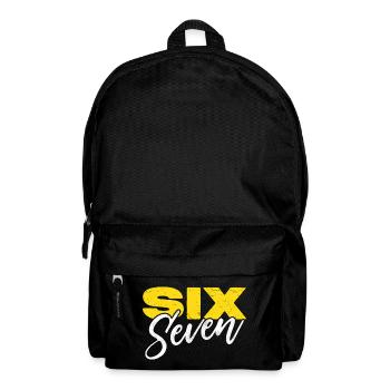 six sept - Sac à dos - noir - Devant