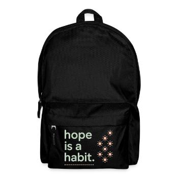 Mental health awareness, - Backpack - black - Front