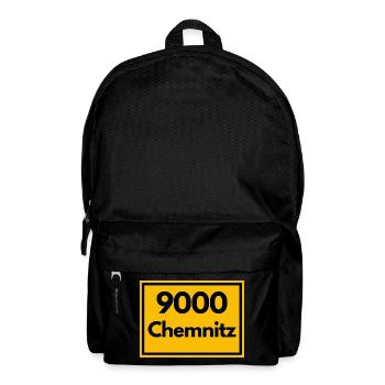 OLD POSTCODE POSTCODE RETRO 9000 CHEMNITZ GDR - Backpack - black - Front