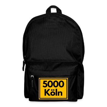 OLD POSTCODE POSTCODE RETRO 5000 COLOGNE - CATHEDRAL CITY - Backpack - black - Front