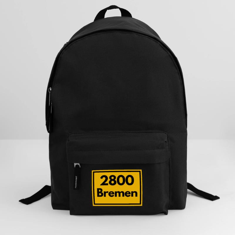 OLD POSTCODE ZIP CODE RETRO2800 BREMEN STADTMUSIK Backpack