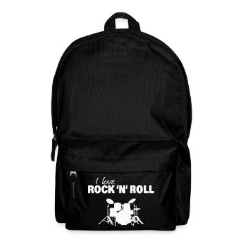 Rock & Roll - Sac à dos - noir - Devant