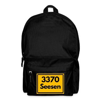 ANCIEN CODE POSTAL RETRO 3370 SEESEN HARZ - Sac à dos - noir - Devant