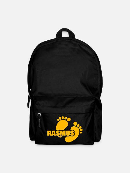 Geschenk für Rasmus - Rucksack - Schwarz