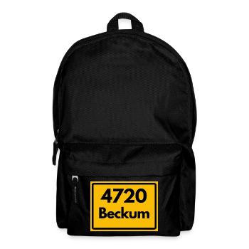 OLD POSTCODE POSTCODE RETRO 4720 BECKUM – NRW - Backpack - black - Front