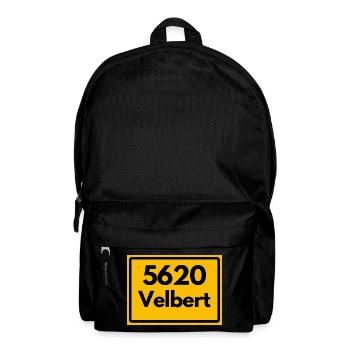 ANCIEN CODE POSTAL RETRO 5620 VELBERT NRW - Sac à dos - noir - Devant