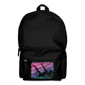 Artistic Swim Team Synchronschwimmen - Rucksack - Schwarz - Vorne