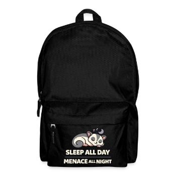 Sugar Glider Mom Exotischer Haustierliebhaber - Rucksack - Schwarz - Vorne