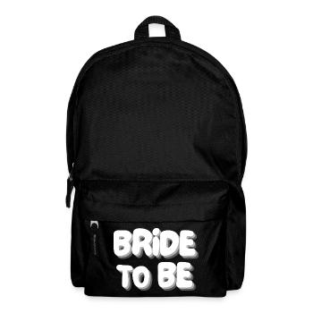Zukünftige Braut - Rucksack - Schwarz - Vorne