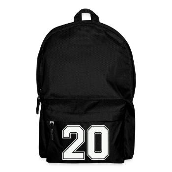 20- - Backpack - black - Front