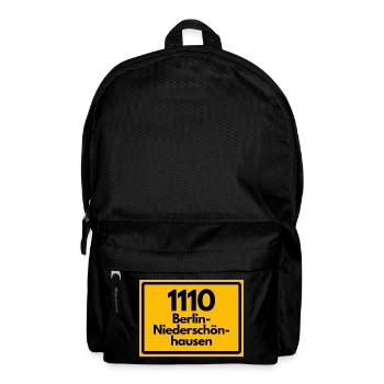 ALTE POSTLEITZAHL PLZ 1110 BERLIN NIEDERSCHÖNHAUSE - Rucksack - Schwarz - Vorne