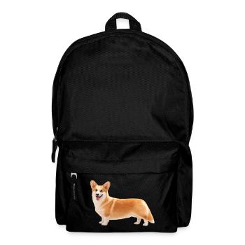 Corgi Pembroke - Sac à dos - noir - Devant