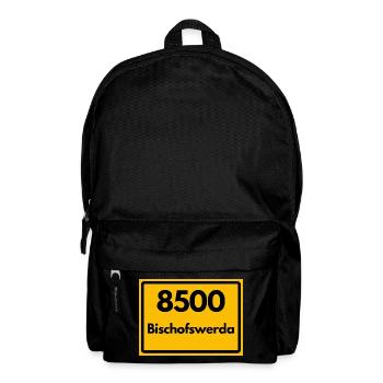 8500 01877 BISCHOFSWERDA SACHSEN 8500 - Rucksack - Schwarz - Vorne