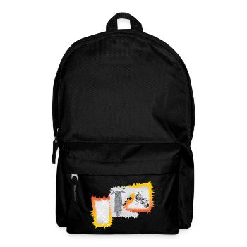 Motorcycle Workshop Motorcyclist Mechanic - Backpack - black - Front