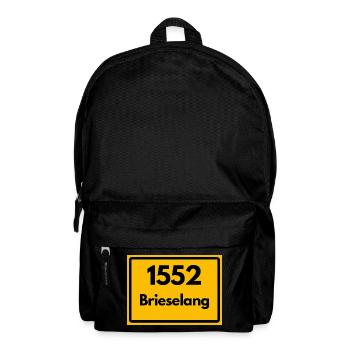 ALTE POSTLEITZAHL 1552 BRIESELANG BRANDENBURG DDR - Rucksack - Schwarz - Vorne