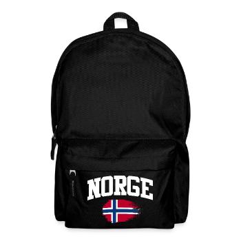 Norway Vacation Norge Fjords Travel Scandinavian - Rucksack - Schwarz - Vorne