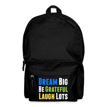 Positives Denken Inspirierend Motivation - Rucksack - Schwarz - Vorne