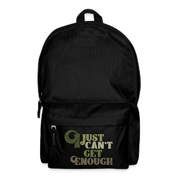 I JUST CANT GET ENOUGH - Rucksack - Schwarz - Vorne