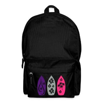 surfboards - Sac à dos - noir - Devant