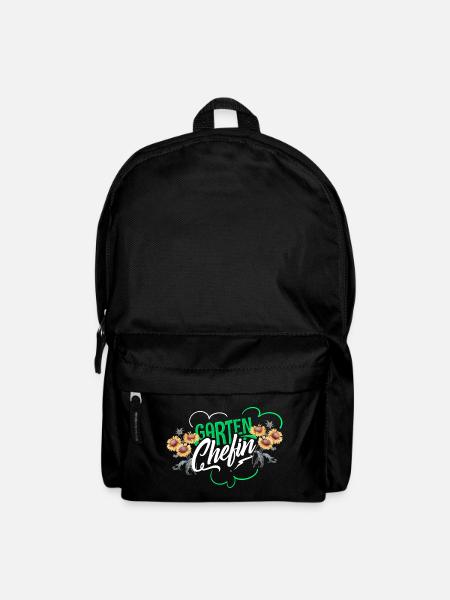 Garten Chefin - Rucksack - Schwarz