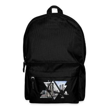 Brooklyn Bridge New York City Amerika USA - Rucksack - Schwarz - Vorne