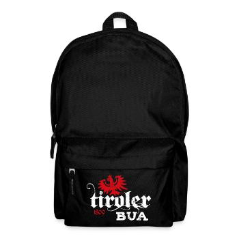 Tiroler Bua Bekleidung Tirol Adler Wappen 1809 - Rucksack - Schwarz - Vorne