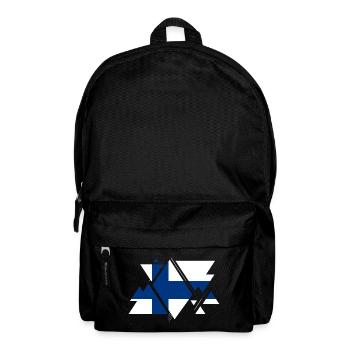Finland Country Europe Flag Flag Coat of Arms Home - Backpack - black - Front