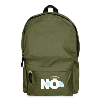 NO Innocent Fun Humor - Backpack - olive green - Front