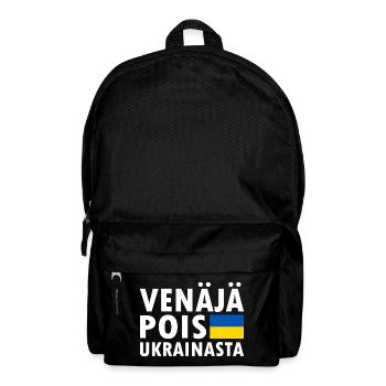 venäjä pois ukrainasta - Rucksack - Schwarz - Vorne