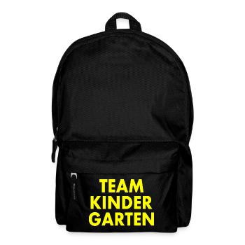 Team kindergarten - Backpack - black - Front