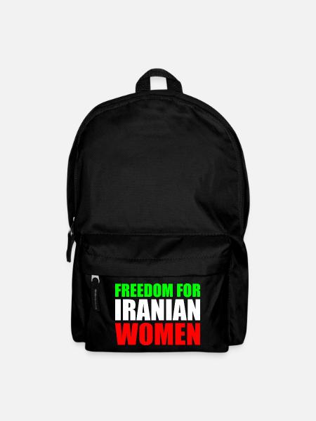 Freedom for iranian women - Backpack - black