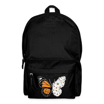 Butterfly Daisies - Backpack - black - Front